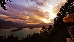 Der Faakersee von der Taborhöhe