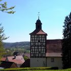 Der Fachwerk-Kirchturm