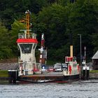 Der Fähranleger LANDWEHR am Nord-Ostsee-Kanal