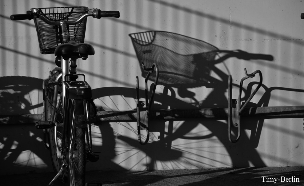 Der Fahrrad-Schatten