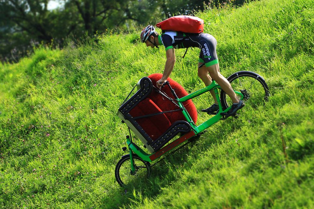 Der Fahrradkurier