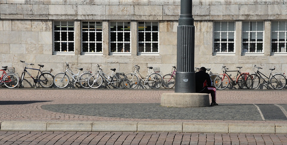 der Fahrradverleiher