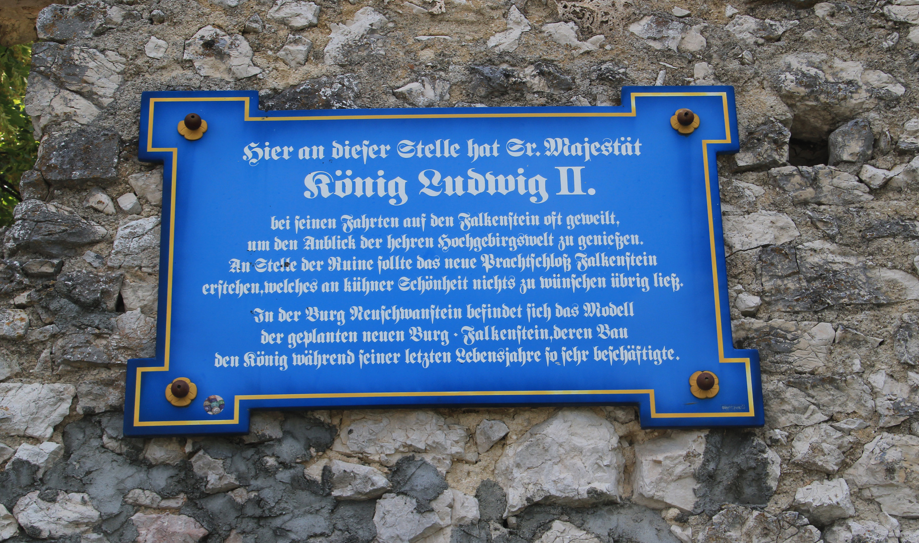 Der Falkenstein nahe Schwangau im Allgäu (2)