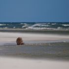 der feine Sand von Duoedde fliegt