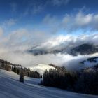 Der Feldberg im Nebel