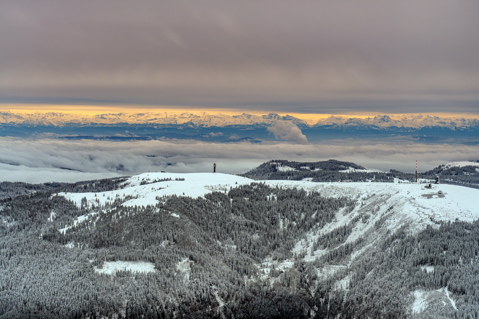 Der Feldberg im Schwarzwald 