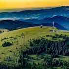 Der Feldberg im Sommer am frühen Abend 