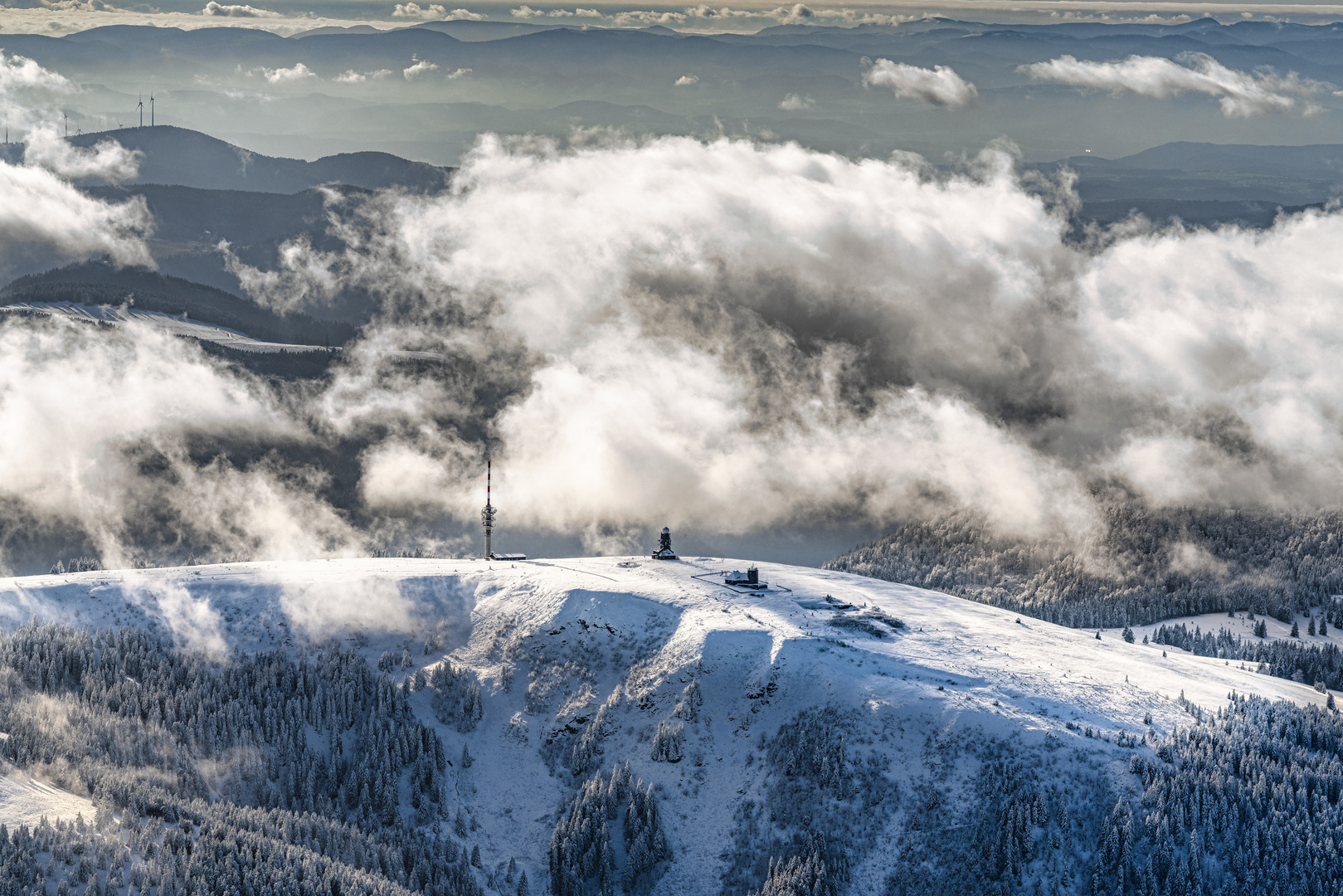 Der Feldberg im Winter 