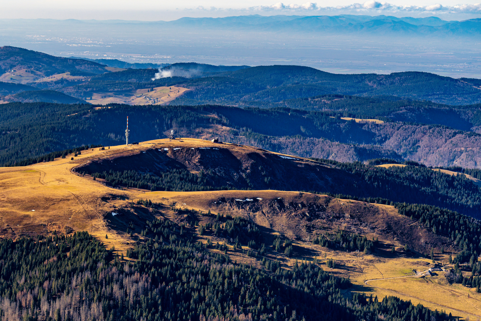 Der Feldberg Schwarzwald 7.1.23 