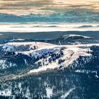 Der Feldberg uim Schwarzwald im Dezember 2020 