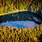 Der Feldsee am Feldberg im Schwarzwald 