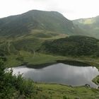 Der Fellhornsee bei Oberstdorf  . 