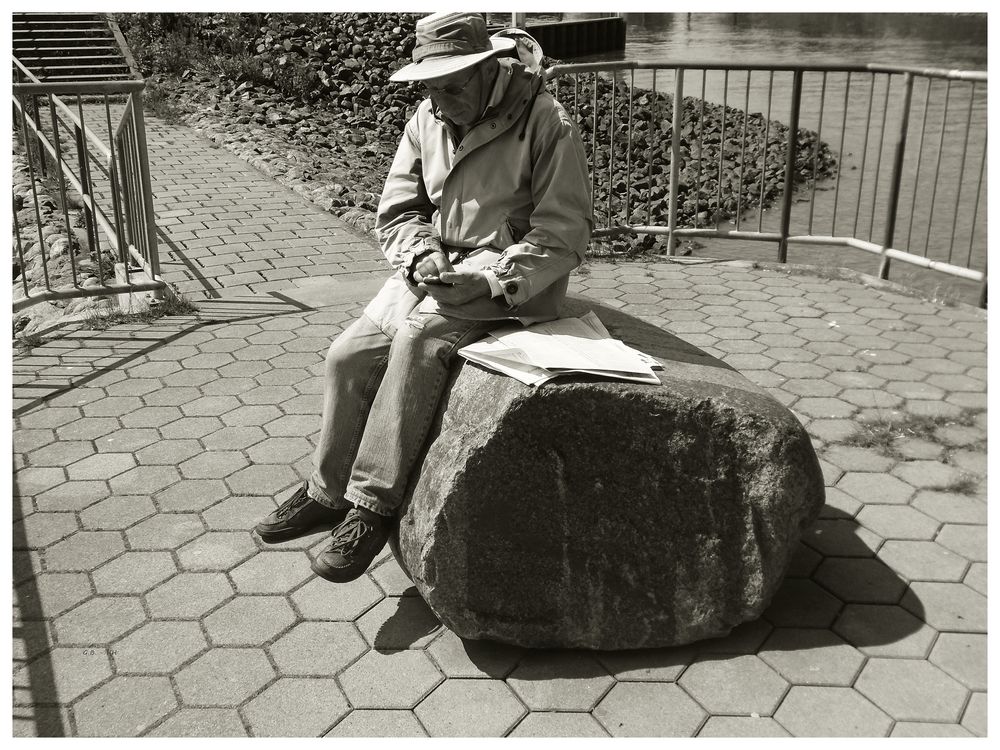 Der Felsbrocken..... Foto & Bild | reportage dokumentation, sonstiges