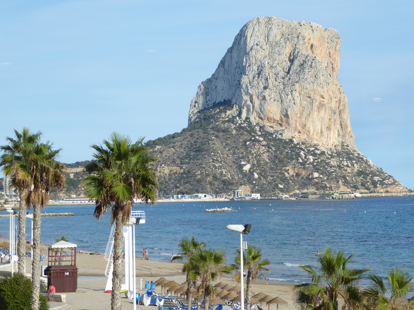 Der Felsen "Penon de Ifach" in Calpe