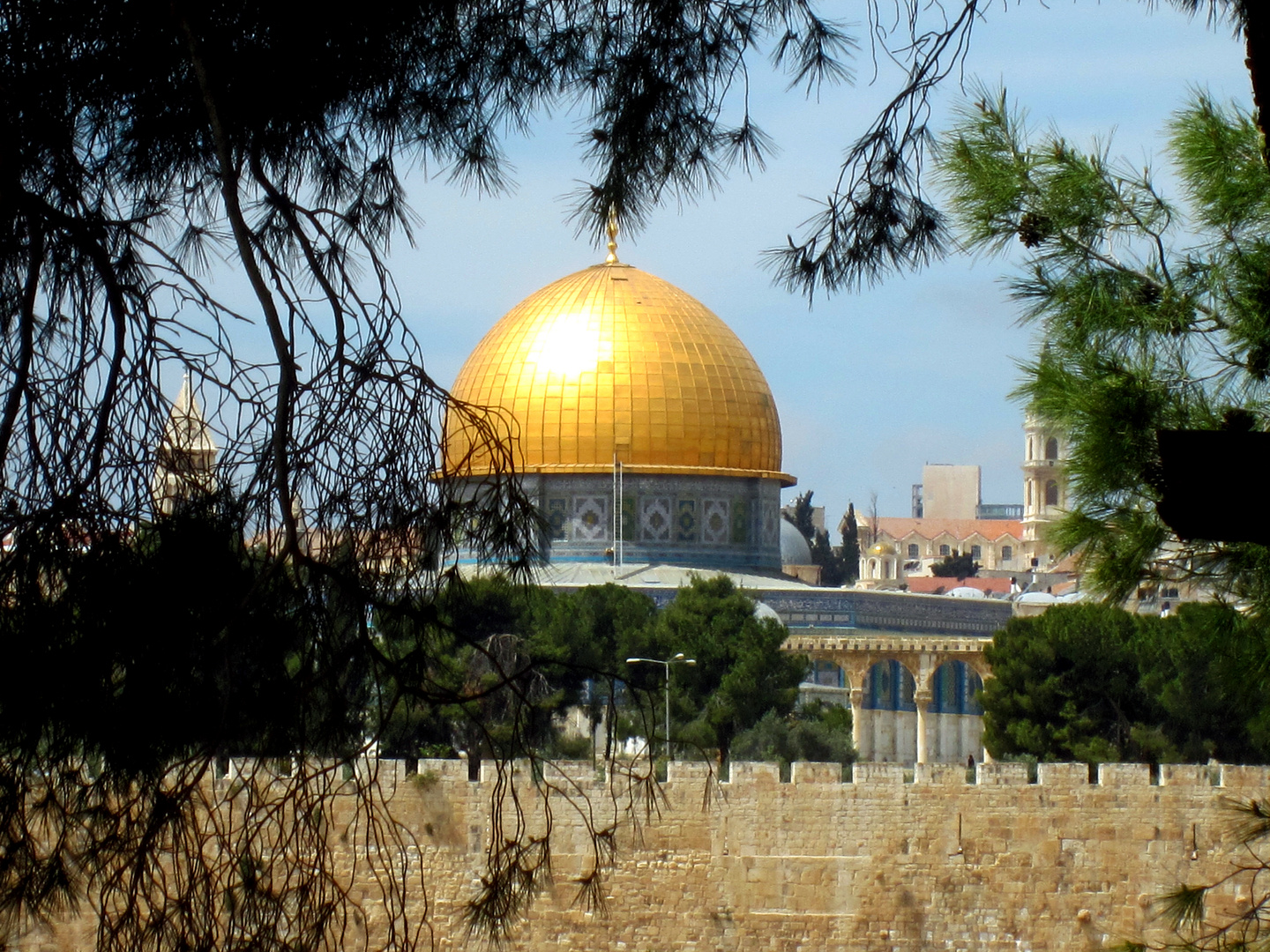 Der Felsendom in Jerusalem