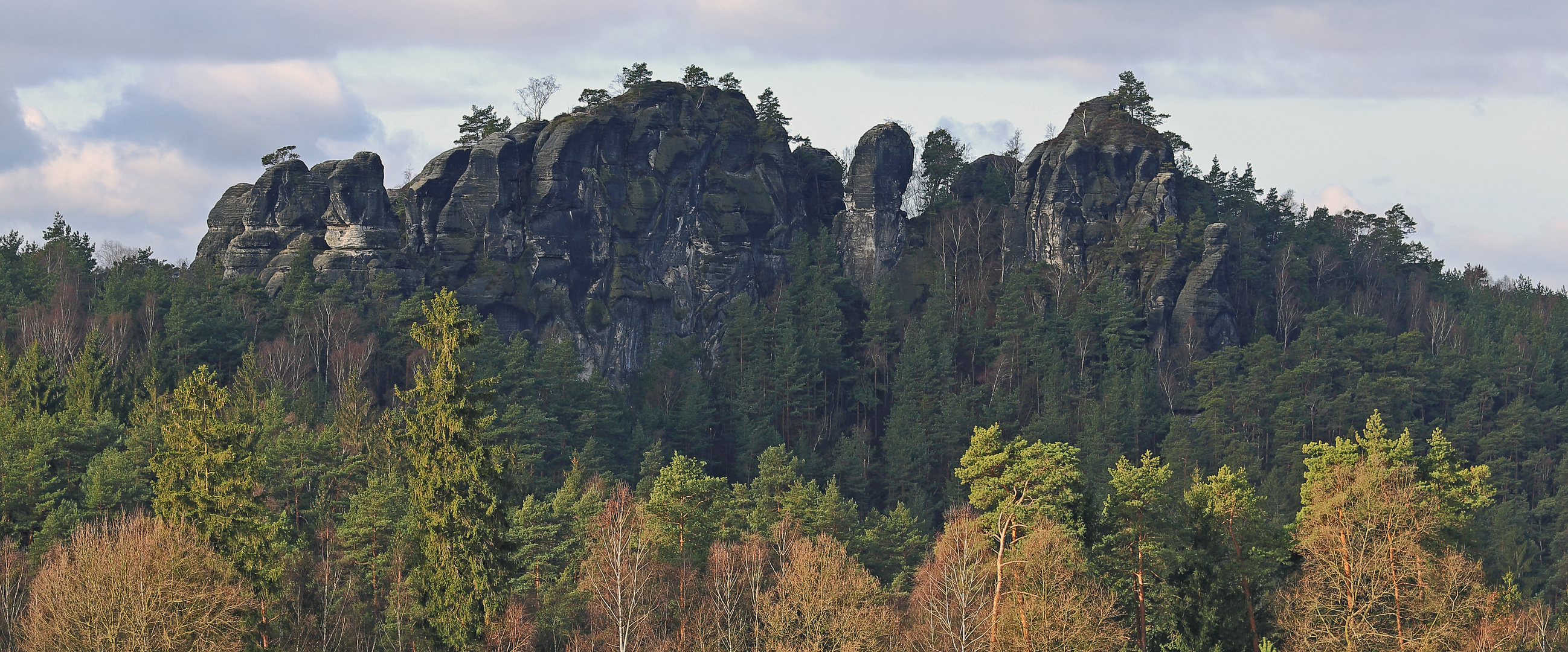 Der felsige, zerklüftete Gamrig ist immer ein fotogenes Ziel... Foto