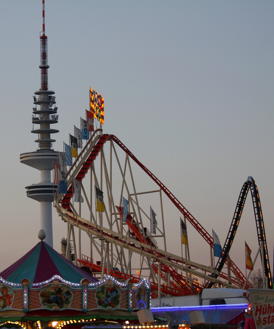 Der Fernsehturm am 13.04.2012