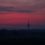 der Fernsehturm am Wald Westerberg ...