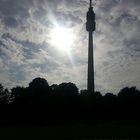 Der Fernsehturm, auch "Florian" genannt, im Dortmunder Westfalenpark.