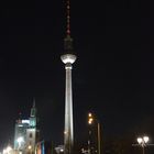 Der Fernsehturm bei Nacht