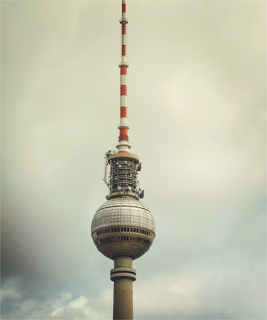 Der Fernsehturm in Berlin