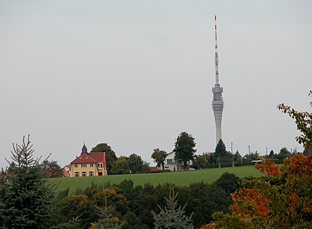 Der Fernsehturm von Dresden