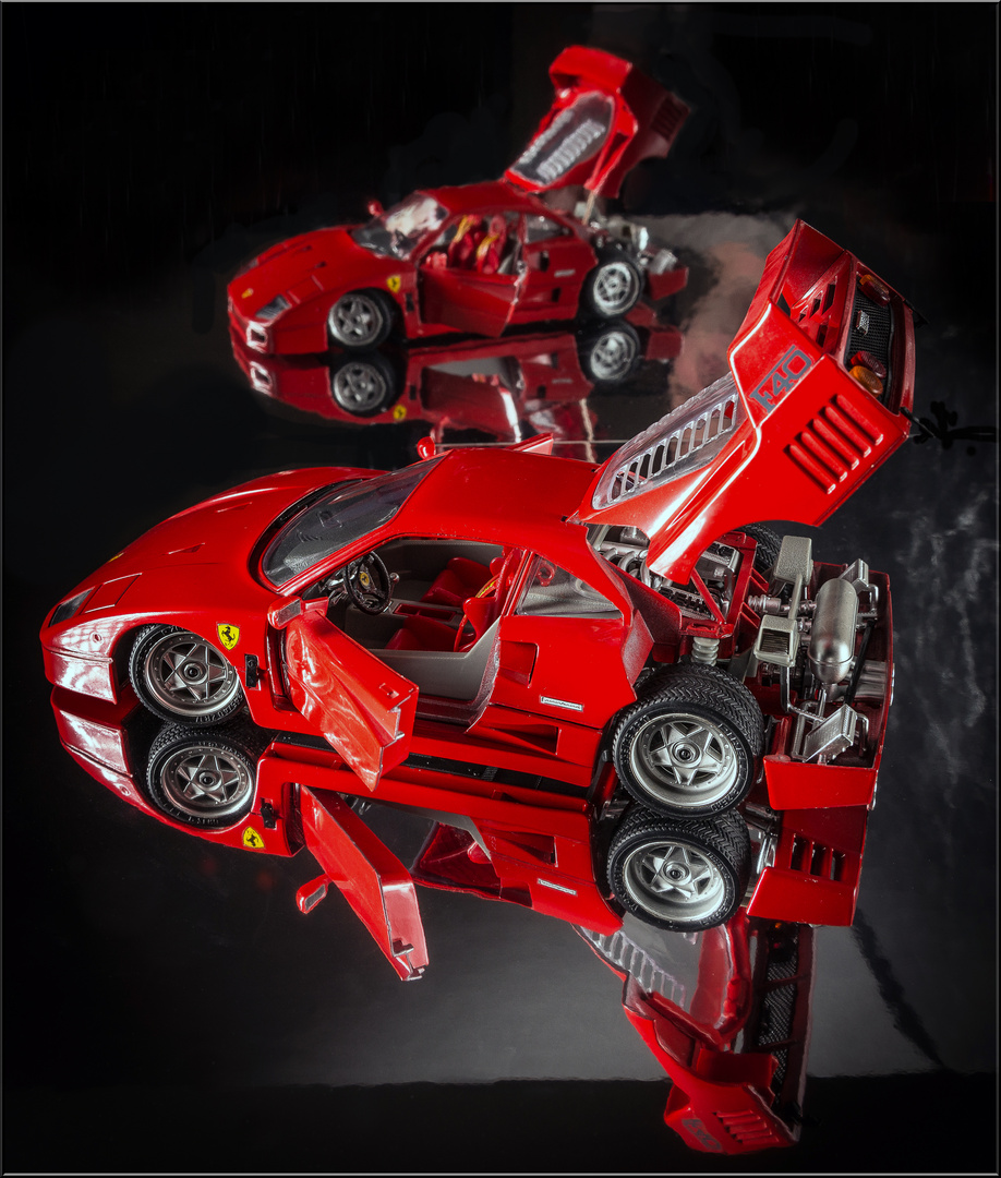 Der Ferrari F40  1987 ...