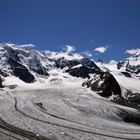 Der Festsaal der Alpen. Berninagruppe vom Piz Palü bis zum Biancograt.