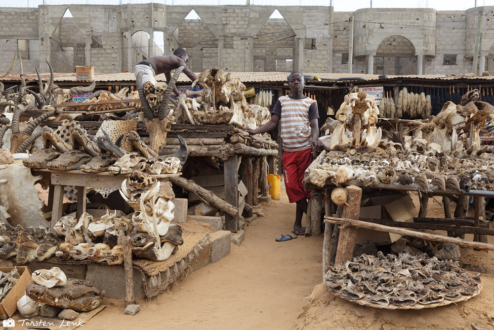 Der Fetischmarkt in Lome