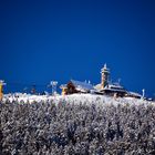 Der Fichtelberg, top Wetter zum Ferienanfang