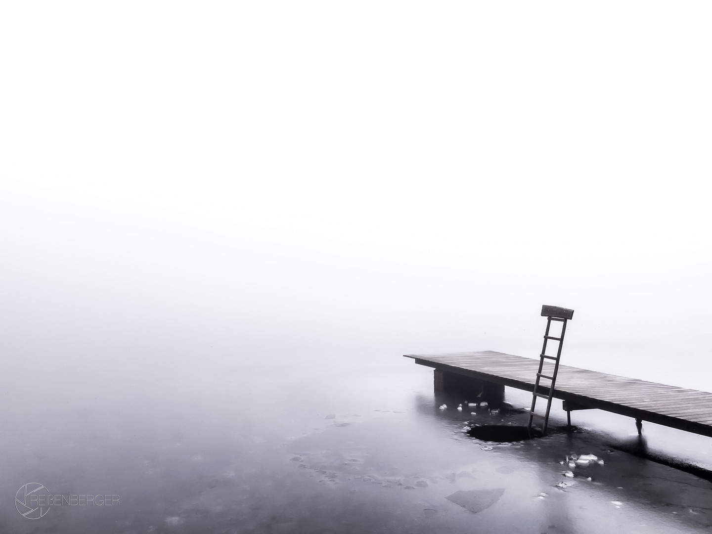 Der Fichtelsee im Winter