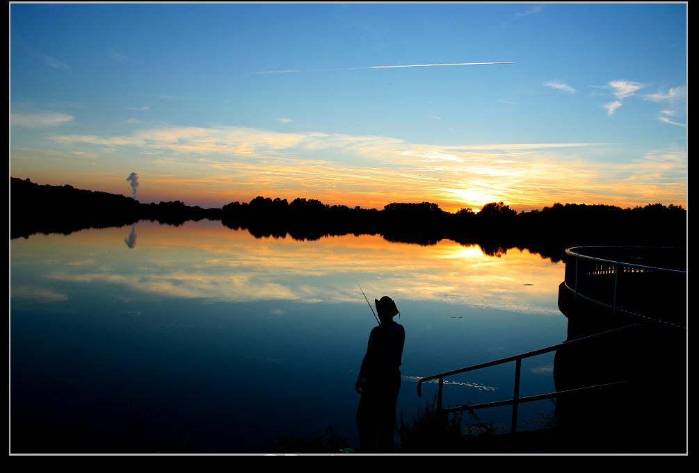 Der Fischer am Abend