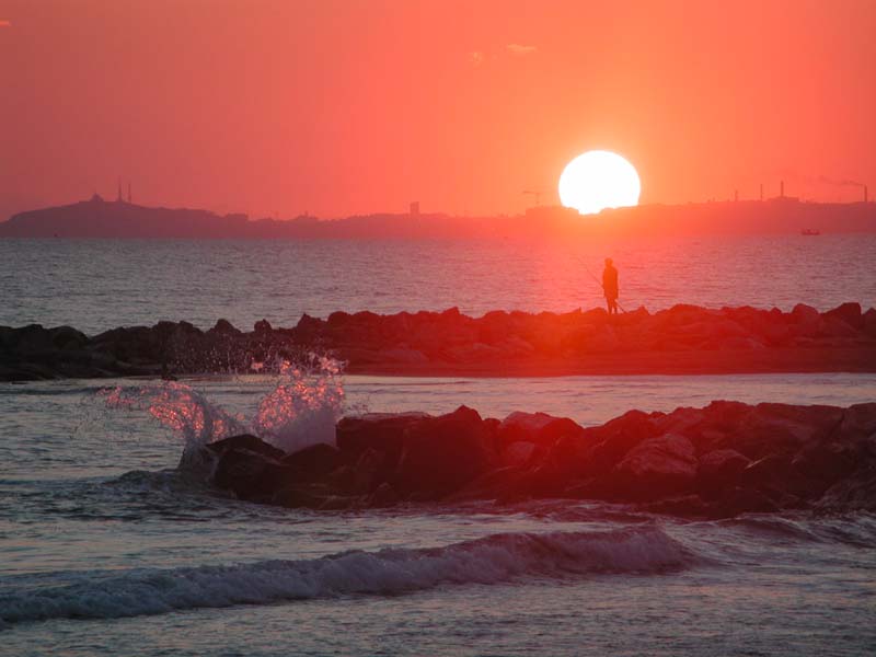 Der Fischer und das Meer