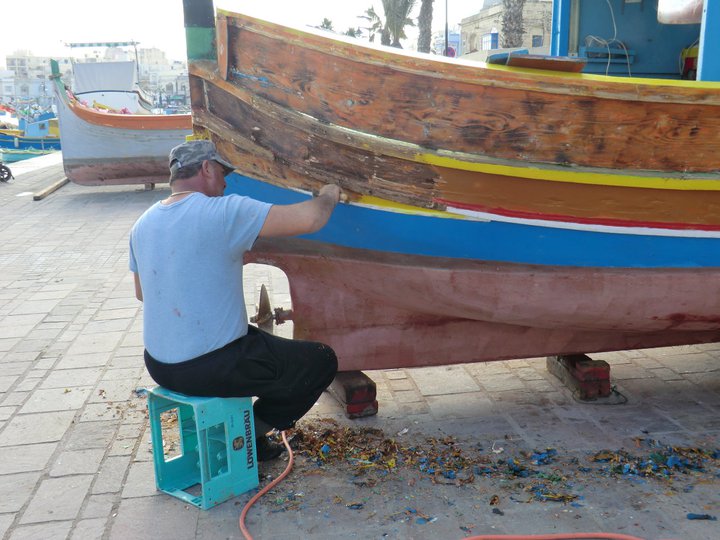 Der Fischer und sein Boot