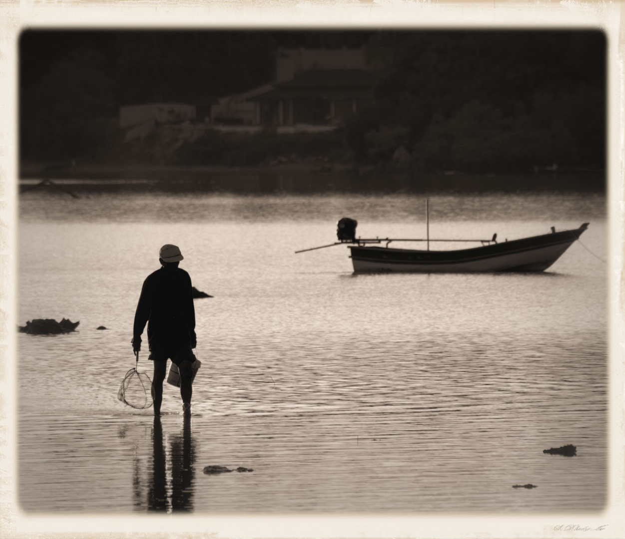 Der Fischer und sein Boot