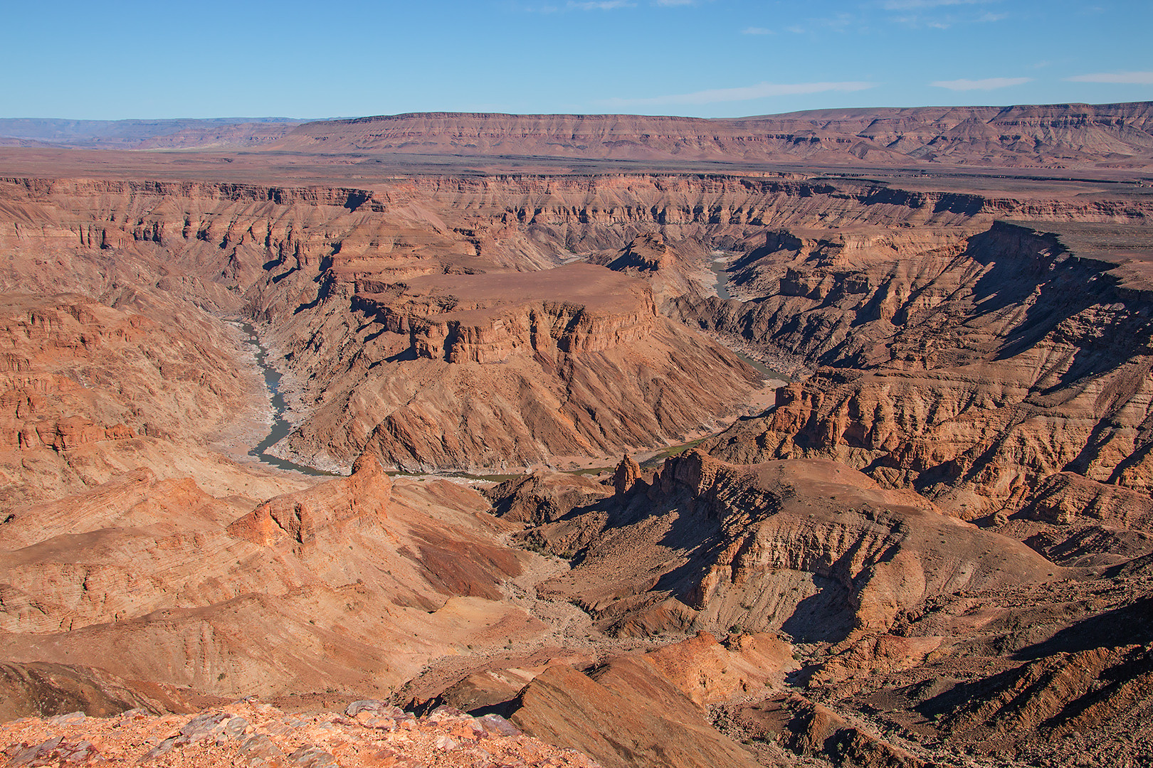 Der Fischfluss-Canyon...