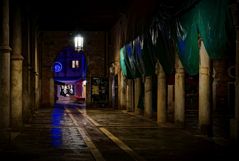 der Fischmarkt bei Nacht