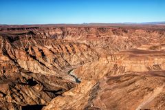 Der Fish River Canyon...