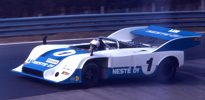 Der Fliegende Finne "Leo Kinnunen" im Schwalbenschwanz 1973 Porsche 917 / 10 Turbo