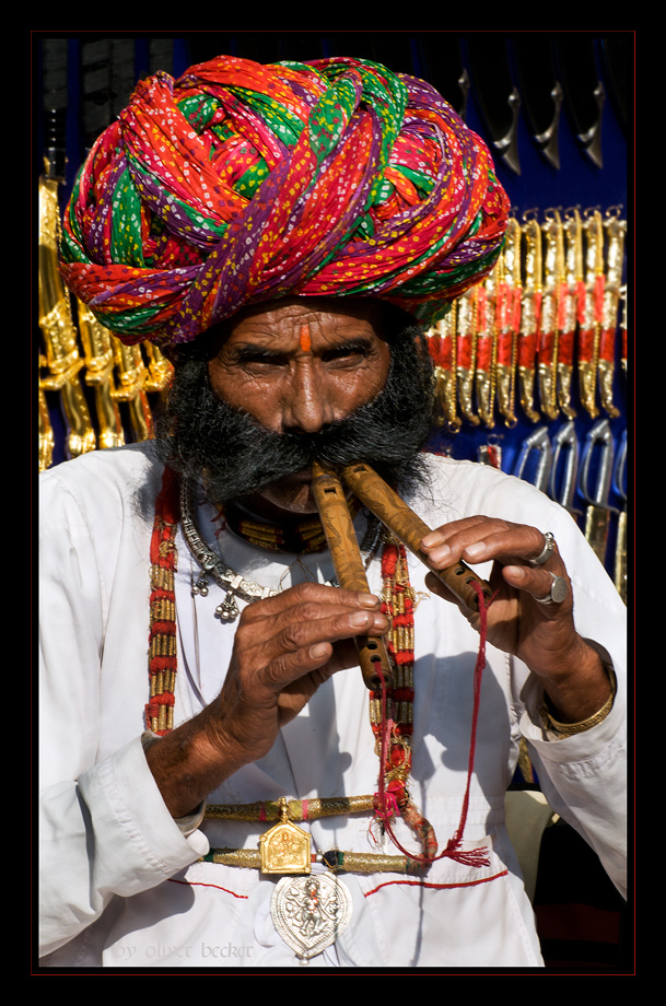 Der Flötenspieler von Pushkar ....