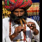 Der Flötenspieler von Pushkar ....