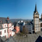 Der Florinsmarkt in der Altstadt von Koblenz