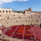 Der Flügel der Arena von Verona