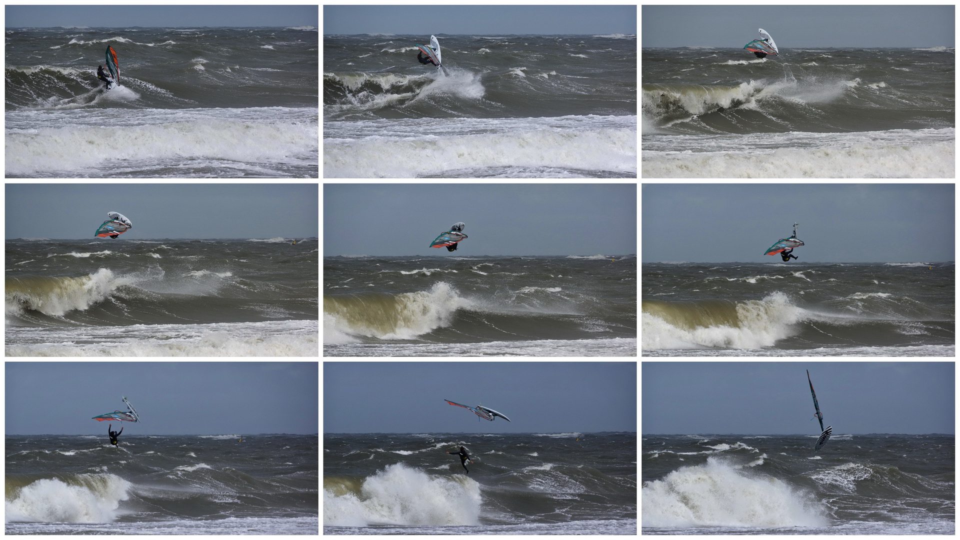 Der Flug des Windsurfers-Norderney 2019