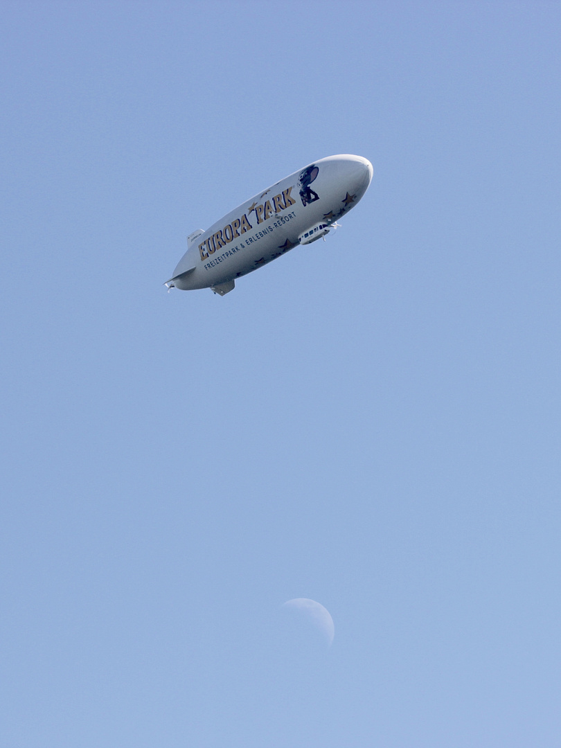 Der Flug zum Mond ...