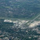 Der Flughafen Hamburg aus der Luft