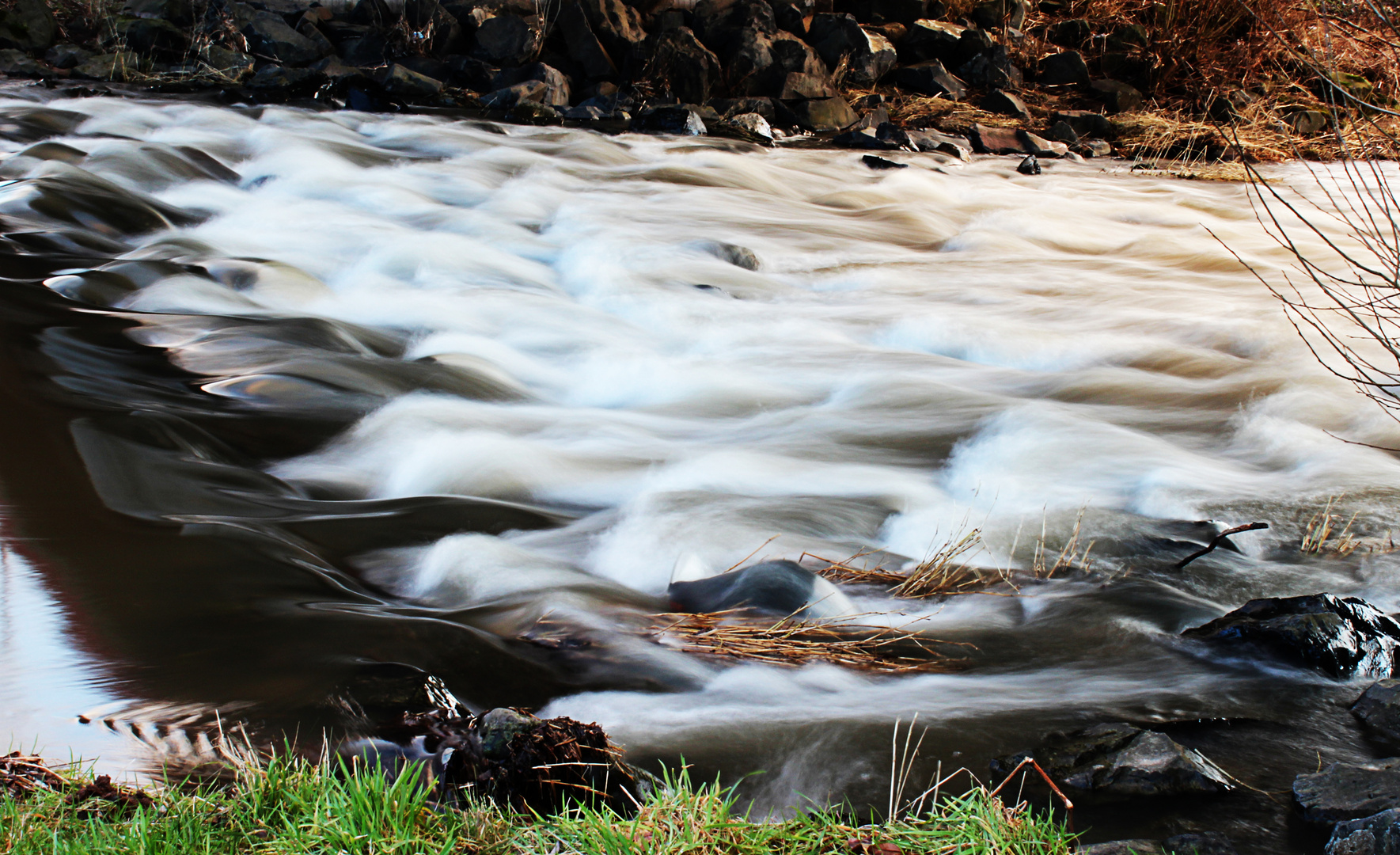 Der Fluss der Bewegung.