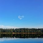 Der Fluss, der Mond und ein WolkenHerz