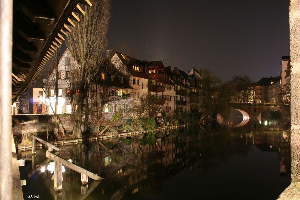 Der Fluss, der sich die Mühe macht durch Nürnberg zu fließen... 2