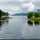 Der Fluss Eidselva mündet bei ...